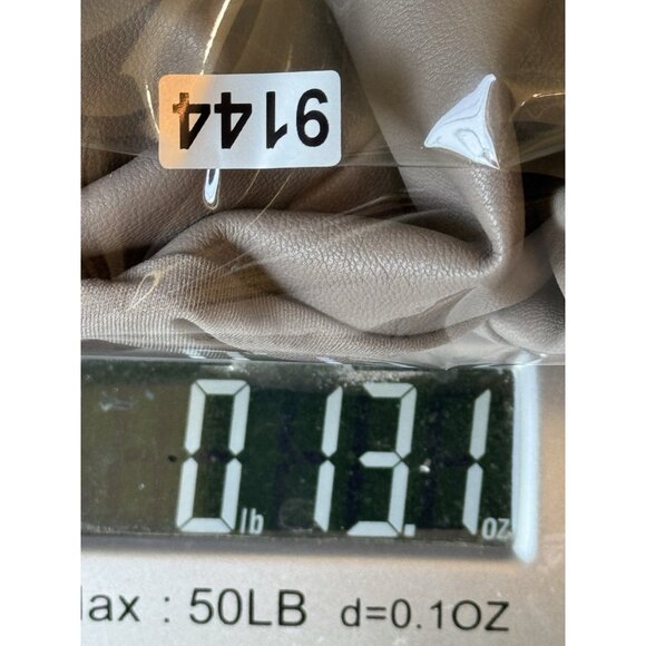 SKIMS Faux Leather Mock Neck Bodysuit 3X Long Sleeve Jasper Brown Thong Clubwear - Picture 14 of 14